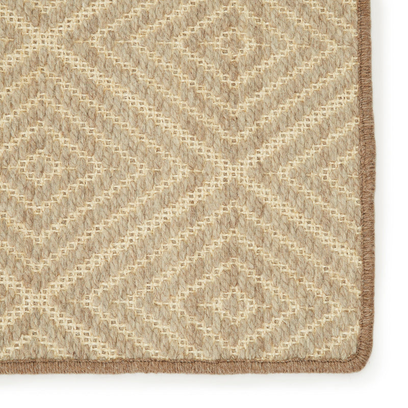 NBB02 Newport by Barclay Butera - Jaipur Living Pacific Natural Trellis Area Rug - Modern Rug Importers