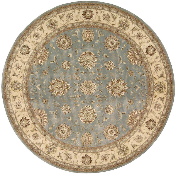 N N 2000 Blue Traditional Indoor Rug