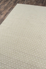 Newton Green Davis Hand Woven Geometric Runner Rug - Modern Rug Importers