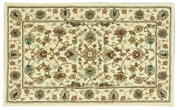 N N 2000 Ivory Traditional Indoor Rug