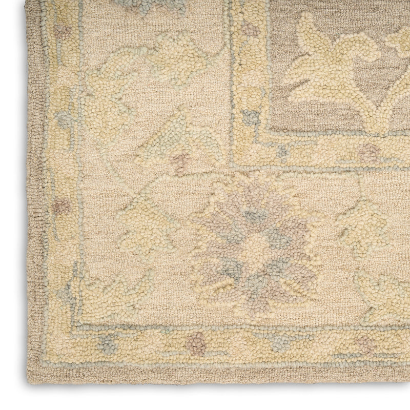 Nourison Maison 9'9" x 13'9" Taupe Ivory Vintage Indoor Rug