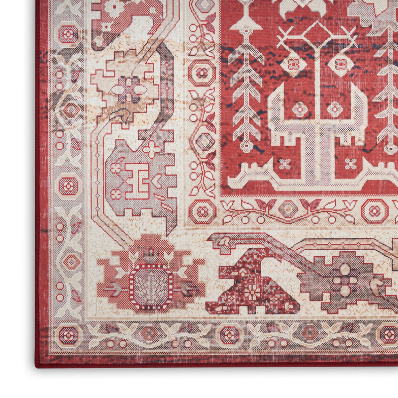 Nourison Vintage Home VNH02 Red Bohemian Indoor Rug