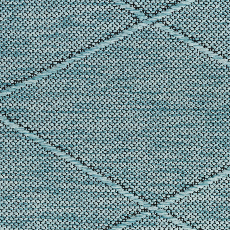 Nourison Washable Solutions WSL01 Aqua Modern Rug