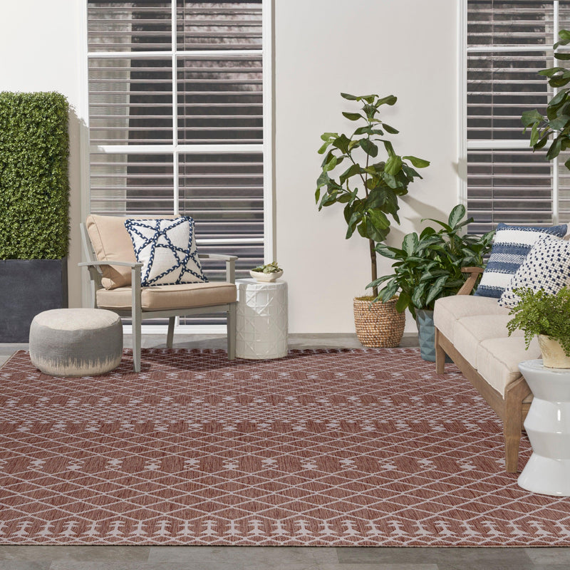 Nourison Positano POS02 Natural Modern Rug