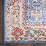 Nourison Vintage Home VNH02 Blue Bohemian Indoor Rug