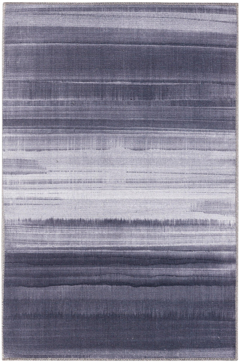 Calvin Klein Launder CK031 Grey Blue Modern Indoor Rug