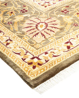 One-of-a-Kind Imported Hand-knotted Area Rug  - Brown,  9' 2" x 11' 9" - Modern Rug Importers