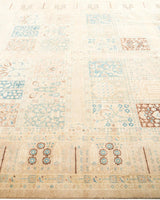 One-of-a-Kind Imported Hand-Knotted Area Rug  - Ivory, 6' 3" x 9' 1" - Modern Rug Importers