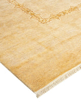 One-of-a-Kind Imported Hand-Knotted Area Rug  - Ivory, 9' 0" x 11' 9" - Modern Rug Importers