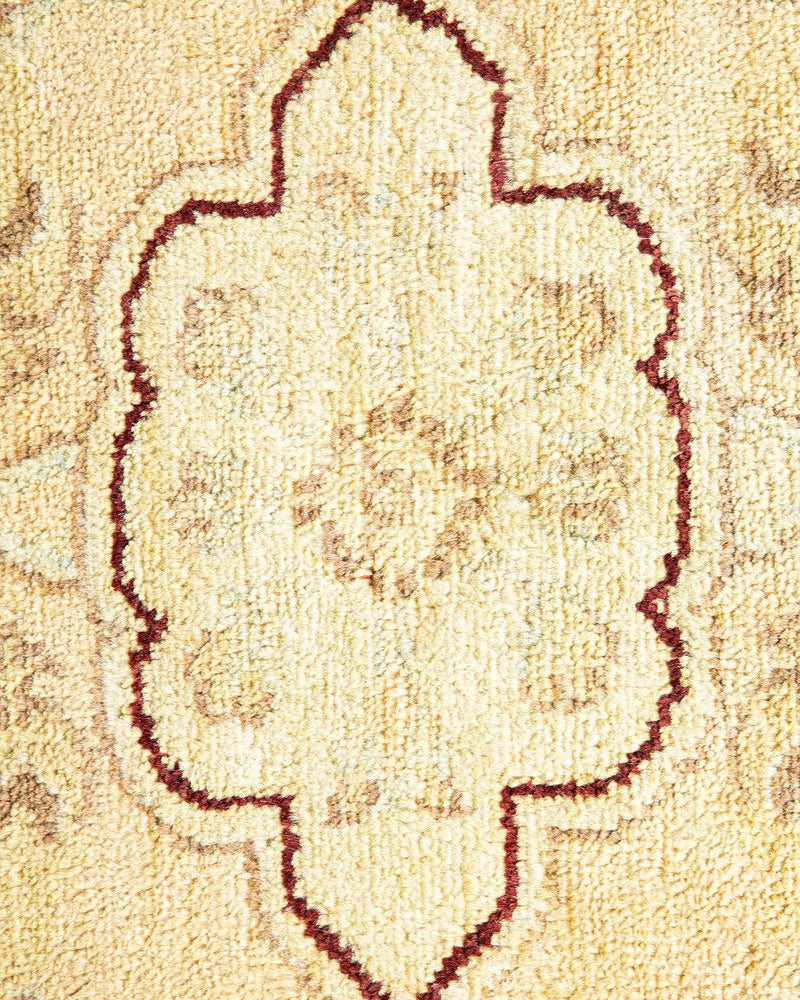 One-of-a-Kind Imported Hand-Knotted Area Rug  - Ivory, 9' 2" x 12' 0" - Modern Rug Importers