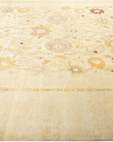 One-of-a-Kind Imported Hand-Knotted Area Rug  - Ivory, 9' 2" x 12' 2" - Modern Rug Importers