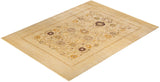 One-of-a-Kind Imported Hand-Knotted Area Rug  - Ivory, 9' 2" x 12' 2" - Modern Rug Importers