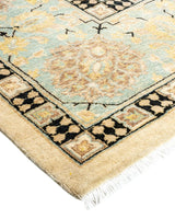 One-of-a-Kind Imported Hand-Knotted Area Rug  - Ivory, 9' 2" x 12' 3" - Modern Rug Importers