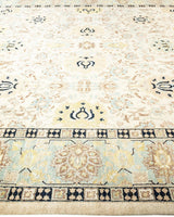 One-of-a-Kind Imported Hand-Knotted Area Rug  - Ivory, 9' 2" x 12' 3" - Modern Rug Importers