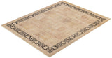 One-of-a-Kind Imported Hand-knotted Area Rug  - Ivory, 9' 3" x 11' 10" - Modern Rug Importers