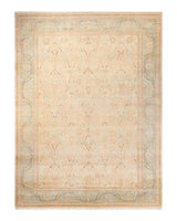 One-of-a-Kind Imported Hand-Knotted Area Rug  - Ivory, 9' 4" x 12' 4" - Modern Rug Importers