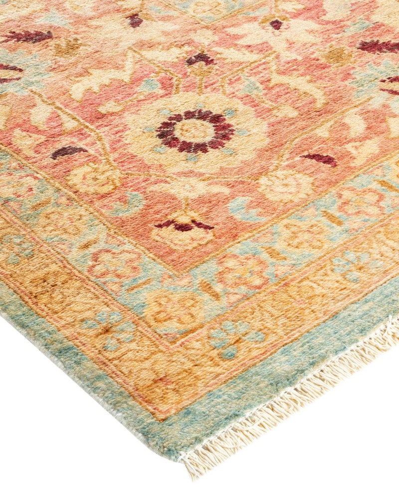 One-of-a-Kind Imported Hand-Knotted Area Rug  - Light Blue, 8' 10" x 11' 8" - Modern Rug Importers