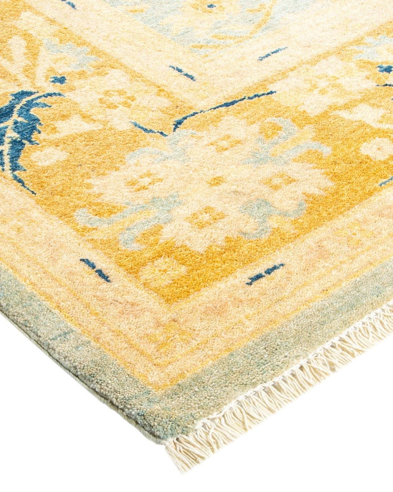 One-of-a-Kind Imported Hand-Knotted Area Rug  - Light Blue, 8' 2" x 10' 6" - Modern Rug Importers