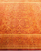 One-of-a-Kind Imported Hand-knotted Area Rug  - Orange, 5' 2" x 7' 8" - Modern Rug Importers