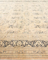 One-of-a-Kind Imported Hand-knotted Runner Rug  - Beige, 9' 0" x 18' 10" - Modern Rug Importers