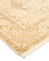 One-of-a-Kind Imported Hand-knotted Runner Rug  - Ivory, 3' 0" x 8' 1" - Modern Rug Importers