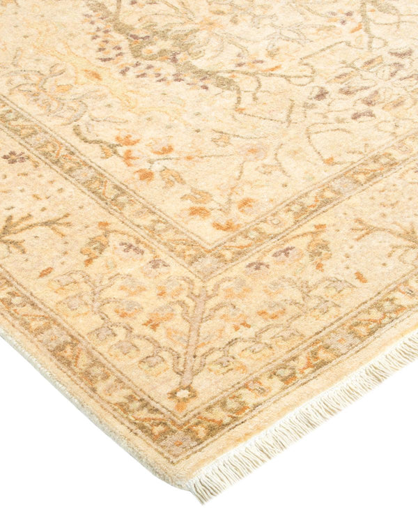 One-of-a-Kind Imported Hand-knotted Runner Rug  - Ivory, 3' 0" x 8' 1" - Modern Rug Importers