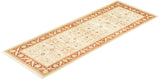 One-of-a-Kind Imported Hand-knotted Runner Rug  - Ivory, 3' 0" x 8' 2" - Modern Rug Importers