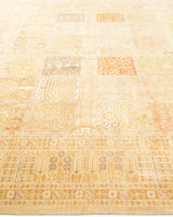 One-of-a-Kind Imported Hand-knotted Runner Rug  - Ivory, 9' 1" x 17' 0" - Modern Rug Importers