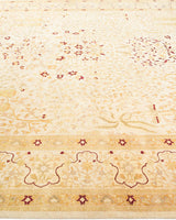 One-of-a-Kind Imported Hand-knotted Runner Rug  - Ivory, 9' 2" x 19' 8" - Modern Rug Importers