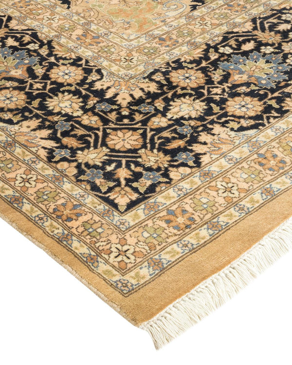 One-of-a-Kind Imported Hand-knotted Runner Rug  - Yellow, 9' 2" x 18' 8" - Modern Rug Importers