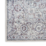 Nicole Curtis SR101 Machine Washable Series Ivory Grey Vintage Indoor Rug