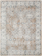 Nourison Astra Machine Washable ASW16 Silver Taupe Vintage Indoor Rug