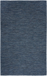 Nourison Washable Solutions WSL01 Navy Blue Modern Rug