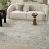 Nourison Oases OAE02 Light Blue Vintage Indoor Rug