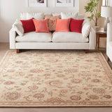 N N 2000 Beige Traditional Indoor Rug