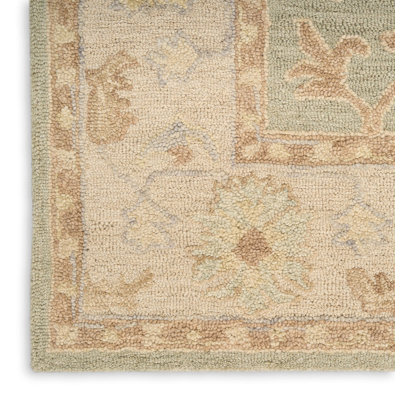 Nourison Maison 7'9" x 9'9" Sage Ivory Vintage Indoor Rug