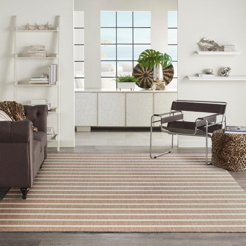 Nourison Positano POS03 Jute Ivory Modern Rug