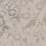 Prasad Distressed Ornamental Rug, Light Gray, 5ft x 8ft Area Rug - Modern Rug Importers