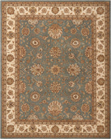 N N 2000 Blue Traditional Indoor Rug