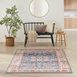 Nourison Vintage Home VNH02 Blue Bohemian Indoor Rug