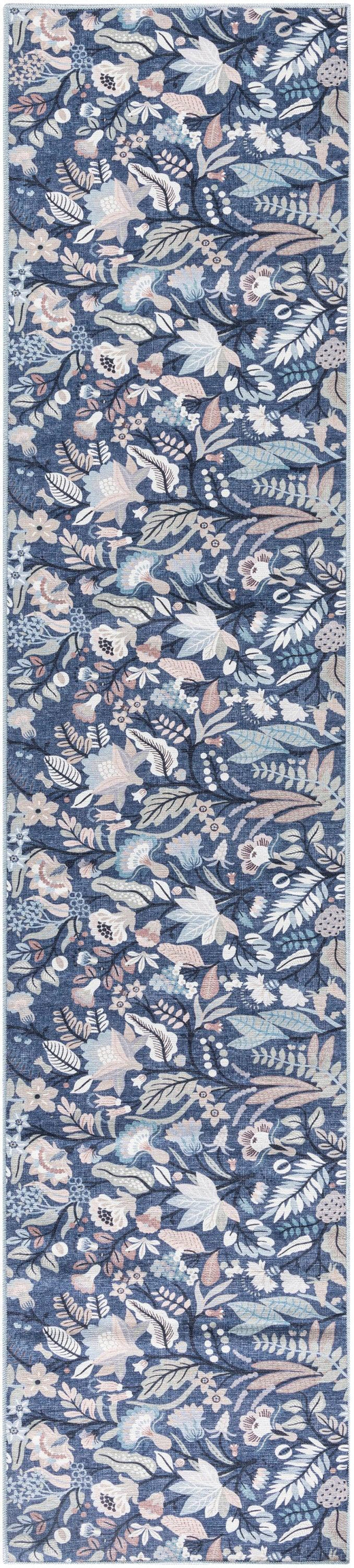 Nourison Home NWB02 Nourison Washables Navy Multicolor Vintage Indoor Rug