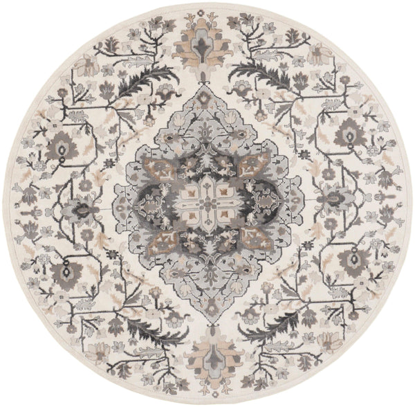 Nourison Elation ETN09 Ivory Grey Transitional Indoor Rug