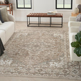 Nourison Quarry QUA05 Beige Vintage Indoor Rug