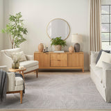 Nourison Home NWB10 Nourison Washables Ivory Grey Modern Indoor Rug