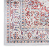 Nourison Vintage Home VNH01 Ivory Red Bohemian Indoor Rug