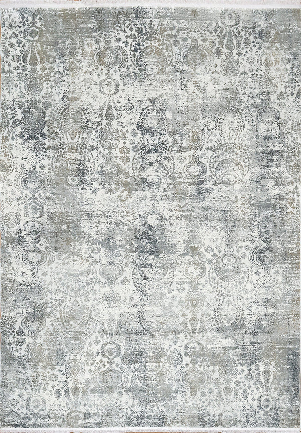 RUBY 2162-190 IVORY/GREY - Modern Rug Importers