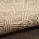 Nourison Washable Jute WSJ02 Natural Modern Indoor Rug