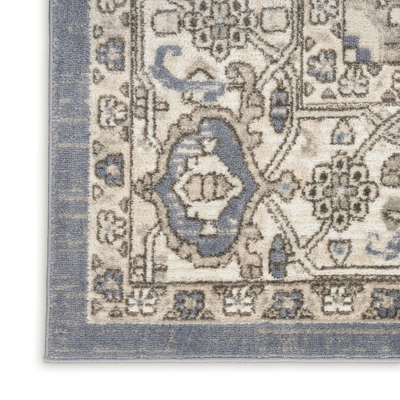 Nourison Quarry QUA05 Blue Vintage Indoor Rug