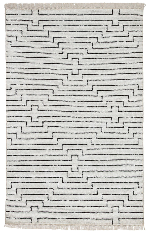 SAT02 Satellite - Jaipur Living Alloy Handmade Geometric Area Rug - Modern Rug Importers