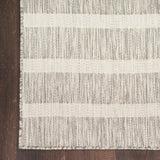 Nourison Positano POS03 Grey Ivory Modern Rug